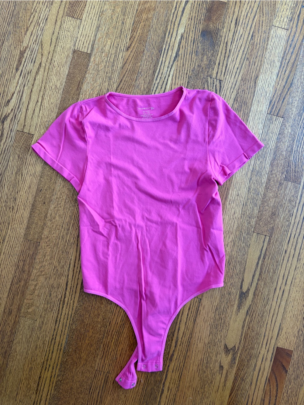 Free People Magenta tee Bodysuit